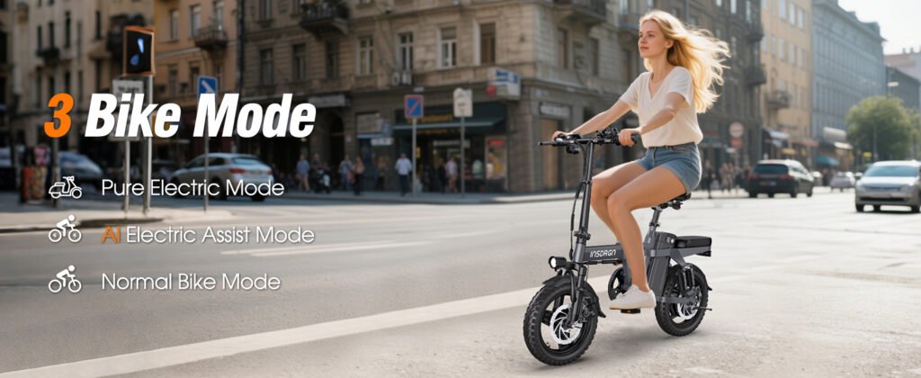 insdrgn electric bike comfortable riding position