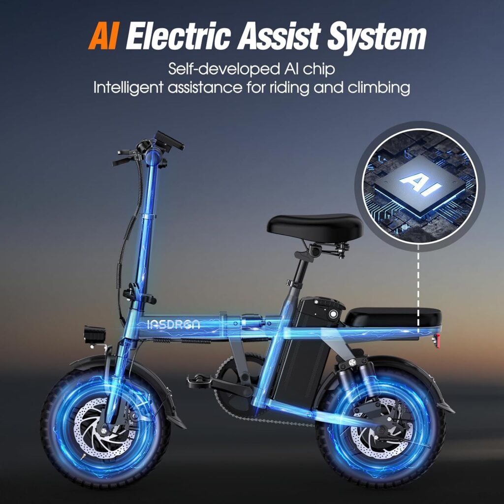 INSDRGN electric bike dual disc brakes detail