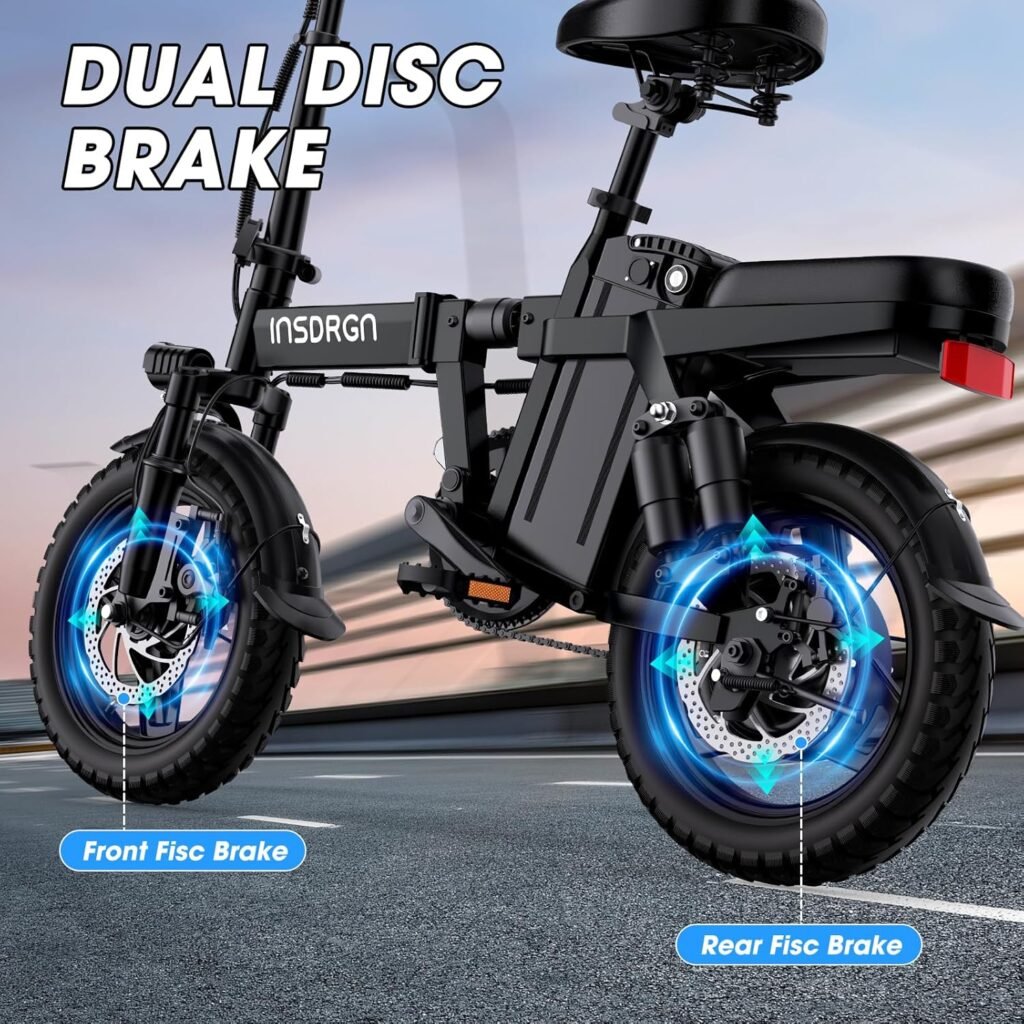 INSDRGN electric bike with pedal assist system