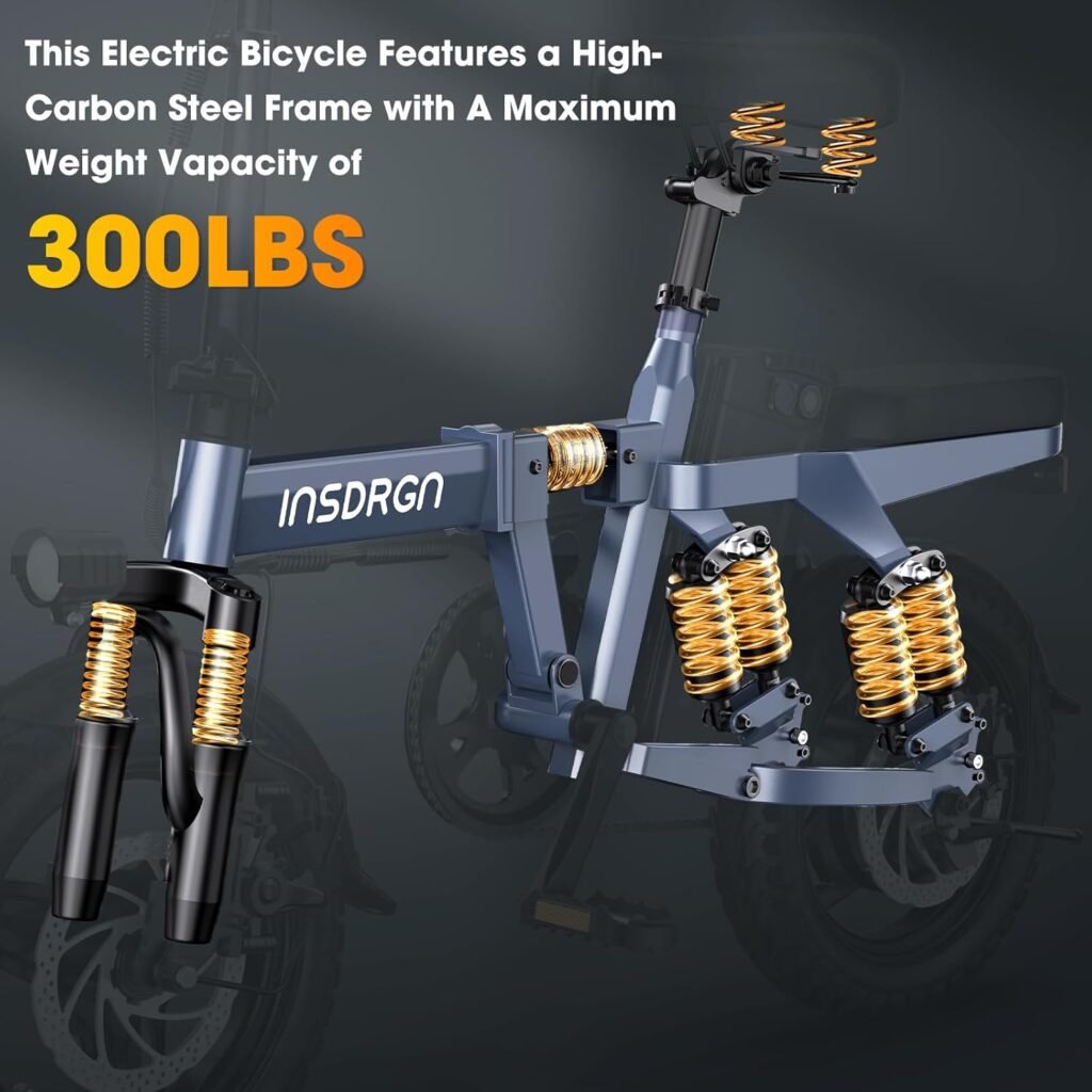 INSDRGN 14 inch folding electric bike manual