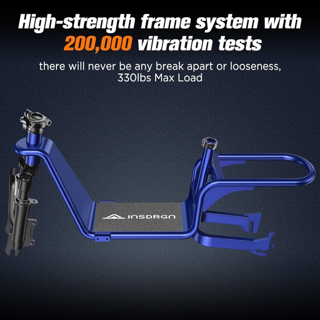 INSDRGN electric scooter for adults with adjustable seat