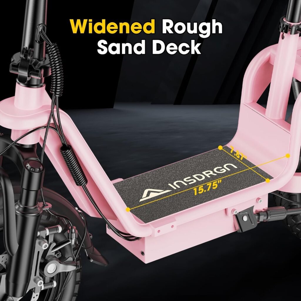 INSDRGN electric scooter with removable battery